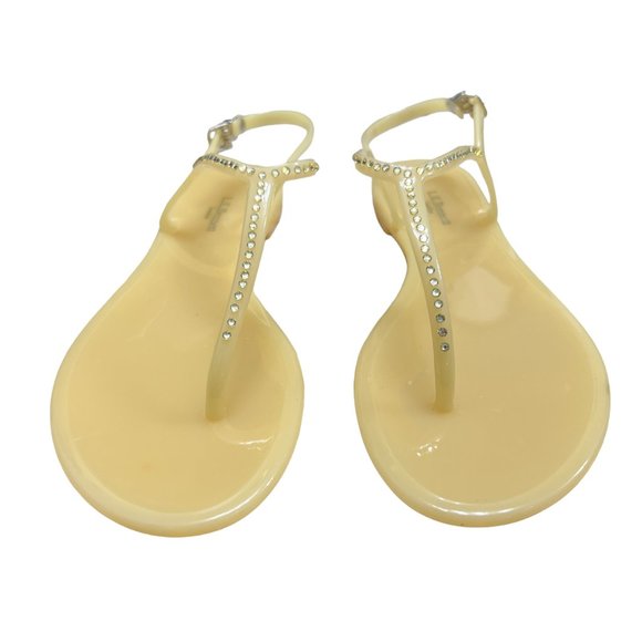 L.K. Bennett London Lola thong jelly sandals women's size 8.5 / 39 - Picture 3 of 7